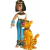 Figura plastoy asterix & obelix reina cleopatra egipto pvc