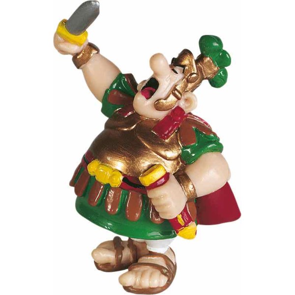 Figura plastoy asterix & obelix centurion romano con espada pvc