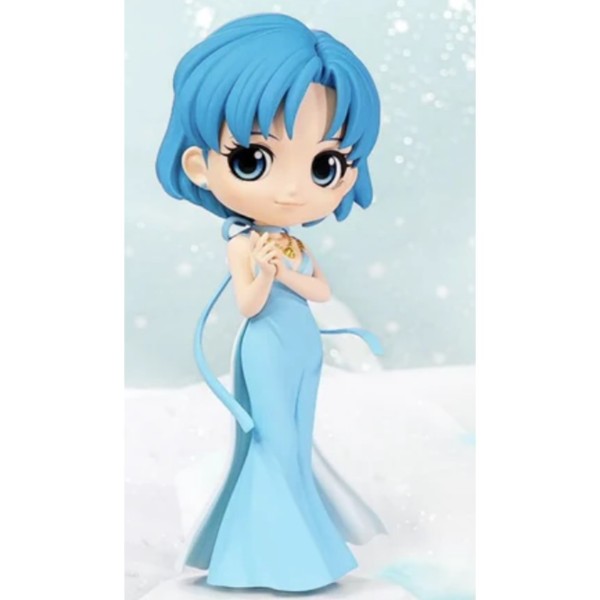 Figura banpresto q posket pretty guardian sailor moon eternal sailor mercury ver. b