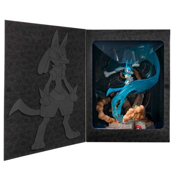 Figura jazwares pokemon estatua lucario