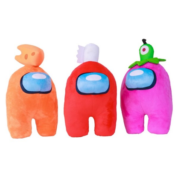 Peluche bizak among us 25 - 30cms 1 unidad aleatoria