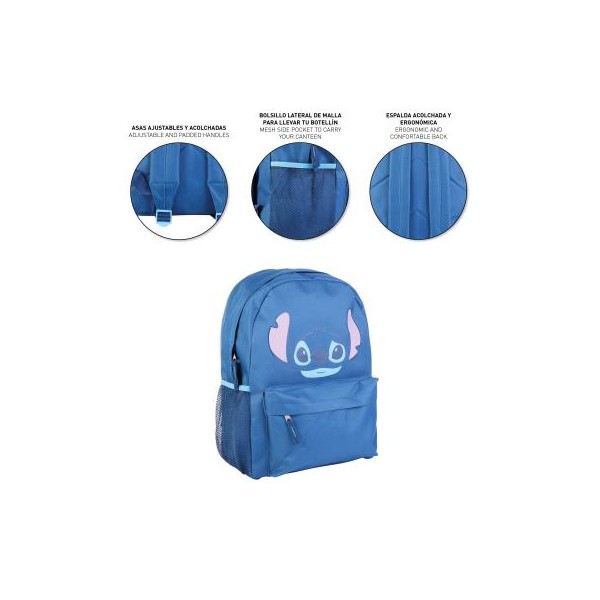 Mochila casual cerdá disney stitch