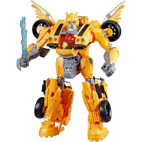 Figura hasbro transformers: el despertar de las bestias - bumblebee modo bestia