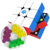 Cubo de rubik gan 356 m 3x3 magnetico stk multicolor