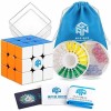 Cubo de rubik gan 356 m 3x3 magnetico stk multicolor