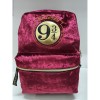 Mochila casual terciopelo cerdá harry potter anden 9 3 - 4 burdeos 40 cm