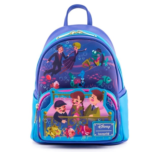 Mochila loungefly disney la bruja novata beautiful briny ballroom