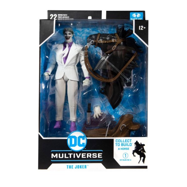 Figura mcfarlane toys dc multiverse batman build a the joker (batman: knight returns)