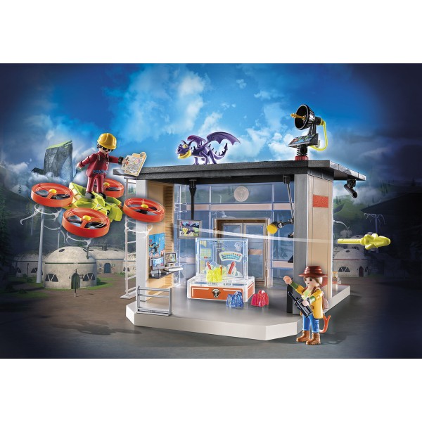 Playmobil dragones: nine realms : laboratorio icaris