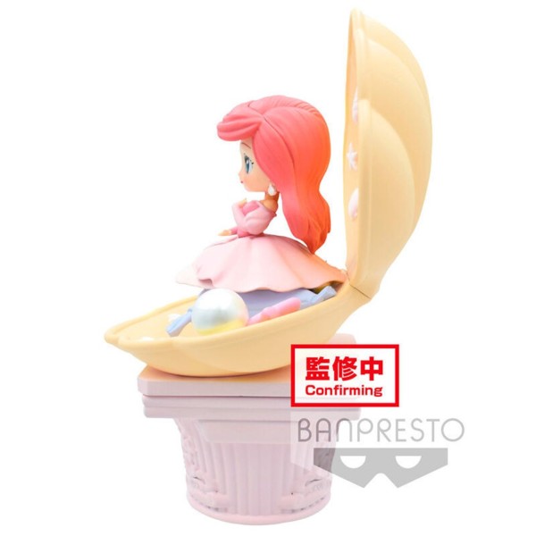 Figura banpresto q posket disney la sirenita ariel vestido rosa ver. b