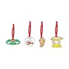 Decoracion de navidad half moon bay friends set de 4