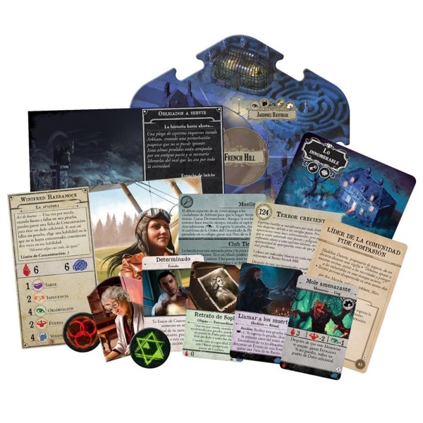 Juego de mesa arkham horror: secretos de la orden pegi 14