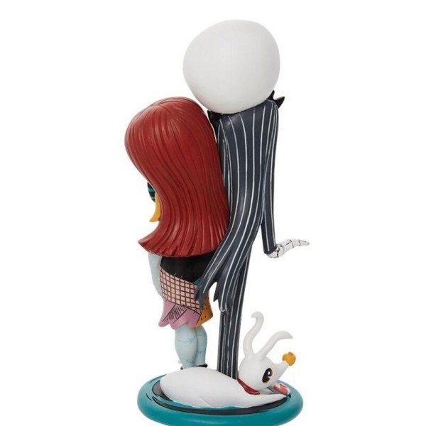 Figura decorativa enesco disney jack sally y zero