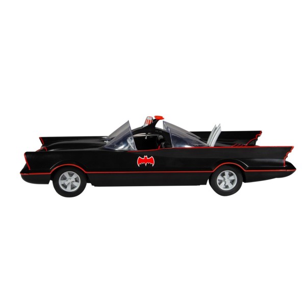 Figura mcfarlane toys dc retro 6in - batman 66 - batmobile