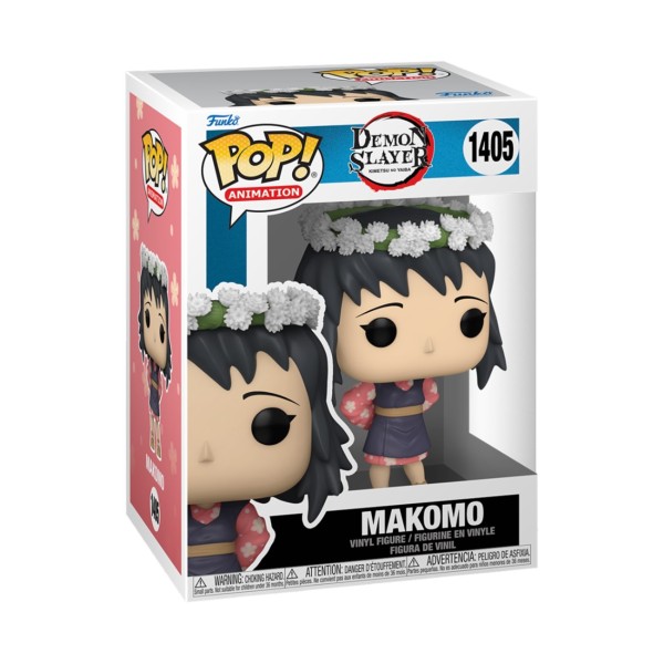 Funko pop demon slayer kimetsu no yaiba makomo corona de flores 72132