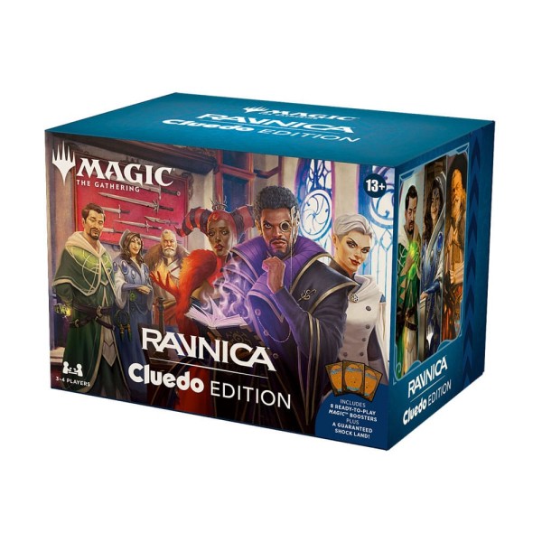 Caja de cartas magic the gathering ravnica cluedo edition inglés