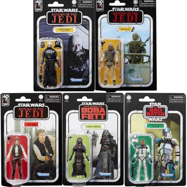 Surtido de 8 figuras hasbro star wars the vintage collection