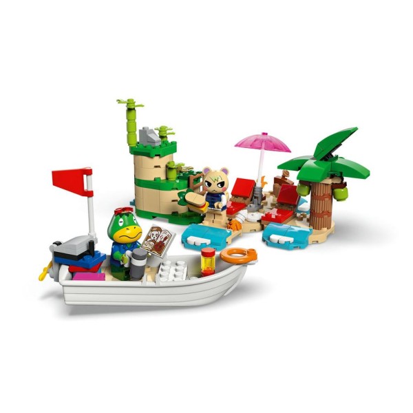 Lego animal crossing paseo en barca con el capitán