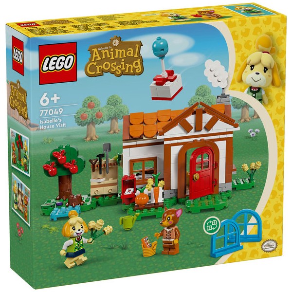 Lego animal crossing la visita de canela