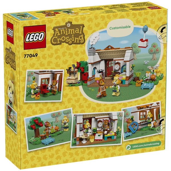 Lego animal crossing la visita de canela