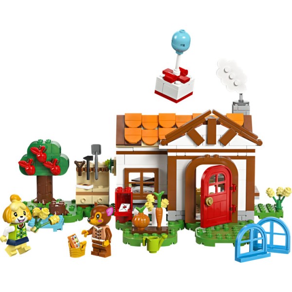 Lego animal crossing la visita de canela