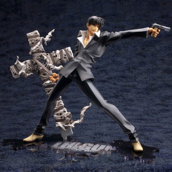 Figura kotobukiya trigun badlands rumble artfx j wolfwood 1 - 8