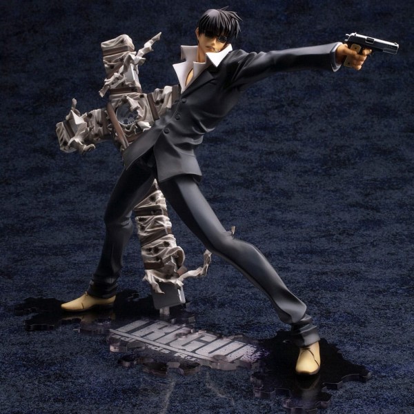 Figura kotobukiya trigun badlands rumble artfx j wolfwood 1 - 8