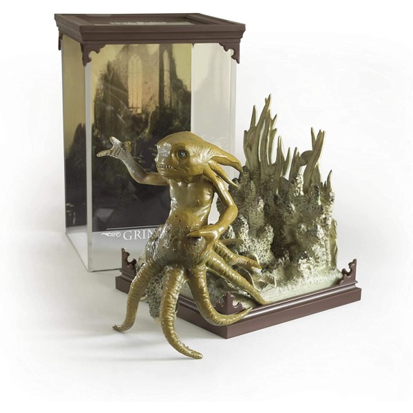 Figura the noble collection harry potter criaturas magicas nº 18 grindylow