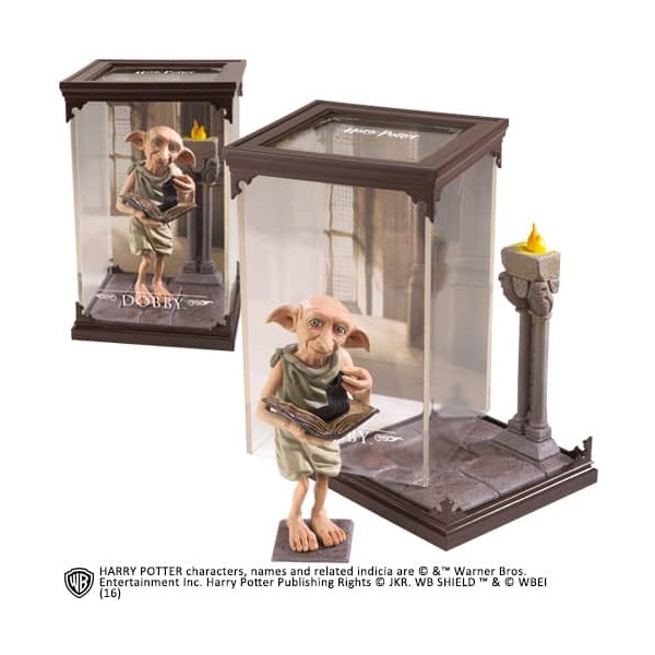 Figura the noble collection harry potter criaturas magicas dobby el elfo