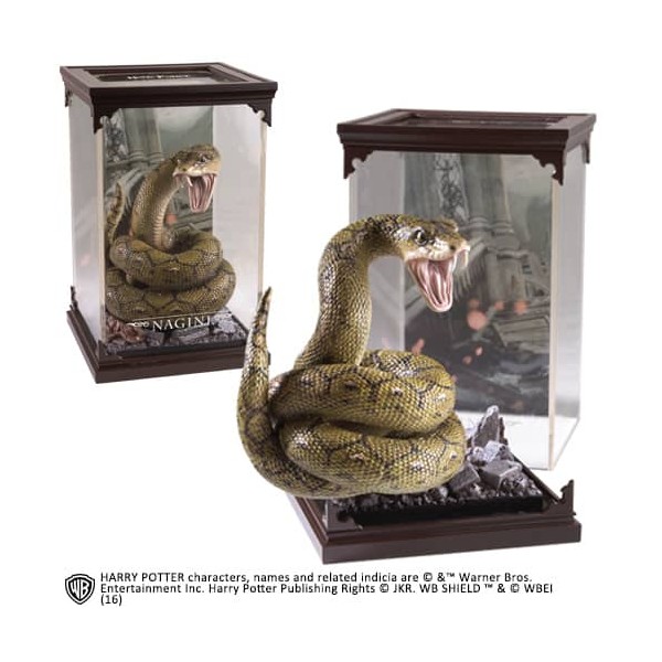 Figura the noble collection harry potter criaturas magicas serpiente nagini