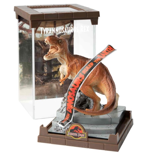 Figura the noble collection jurassic park diorama tyrannosaurus rex flexible