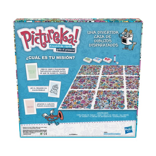 Juego de mesa hasbro piktureka refresh español