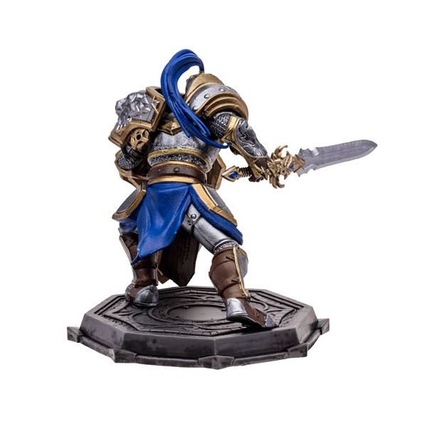 Figura mcfarlane toys world of warcraft human warrior & human paladin 15cm