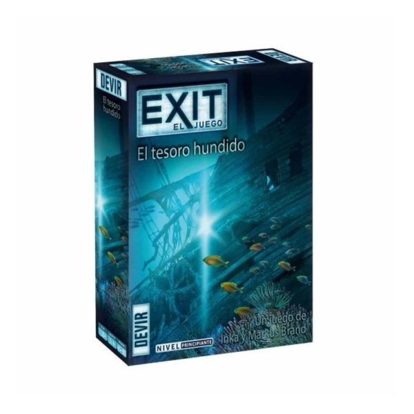 Juego de mesa devir exit 7 el tesoro hundido