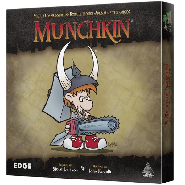 Juego de mesa asmodee munchkin pegi 10