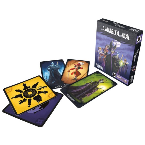 Juego de cartas disney villains la asamblea del mal pegi 10