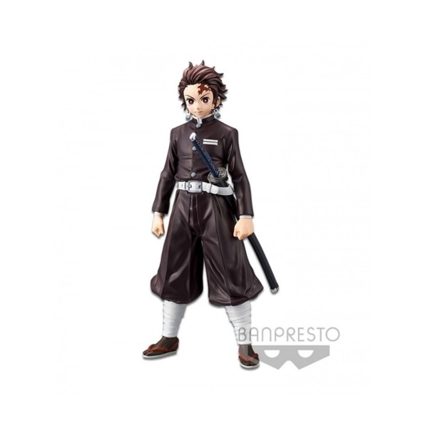 Figura banpresto kimetsu no yaiba demon slayer tanjiro kamado uniforme