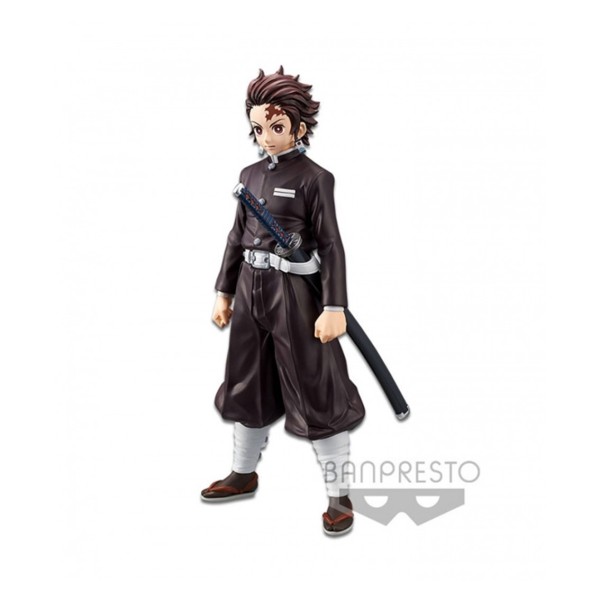 Figura banpresto kimetsu no yaiba demon slayer tanjiro kamado uniforme