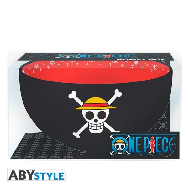 Bol desayuno abystyle one piece logo straw hat pirates