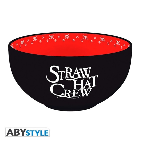 Bol desayuno abystyle one piece logo straw hat pirates