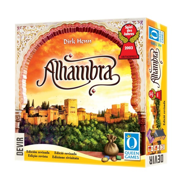 Juego de mesa devir alhambra pegi 8