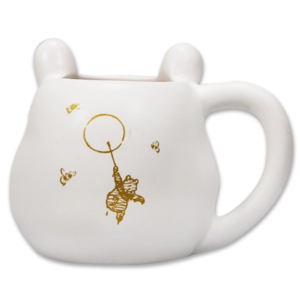 Taza 3d half moon bay winnie the pooh abeja dorada 550ml