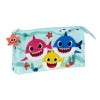 Portatodo Triple Baby Shark Beach Day 22x3x12cm