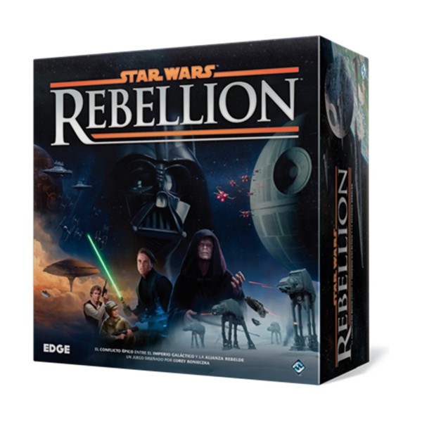 Juego de mesa star wars rebellion edad recomendada 14 años