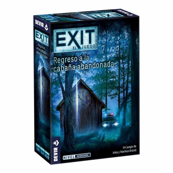 Juego de mesa devir exit regreso a la cabaña abandonada