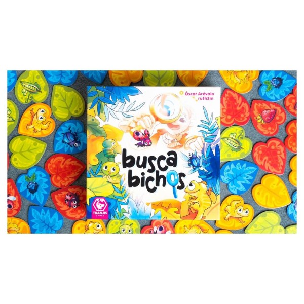 Juego de mesa busca bichos edad recomendada 4 años