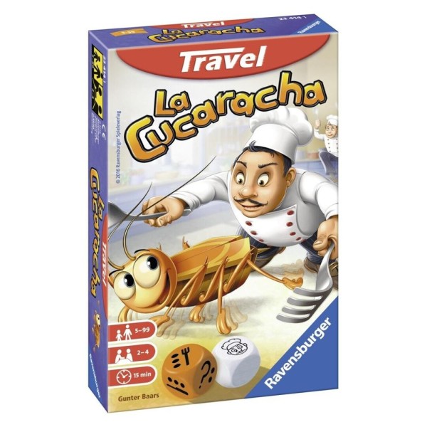 Juego de mesa ravensburger la cucaracha formato viaje