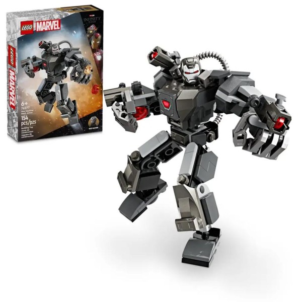 Lego marvel armadura robotica de maquina de guerra