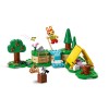 Lego animal crossing actividads al aire libre con coni