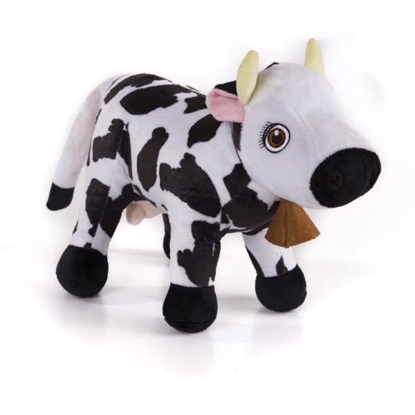 Peluche musical bandai vaca lola